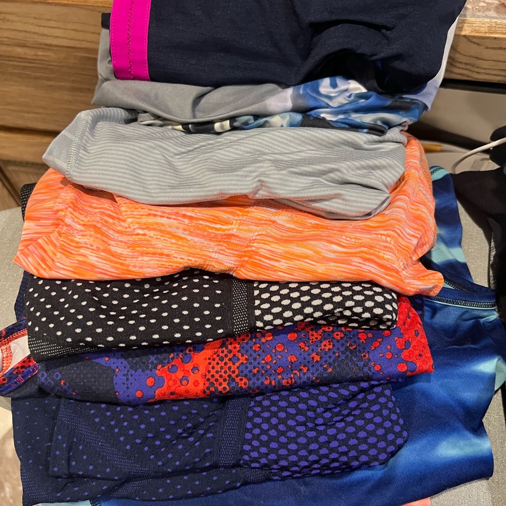 Colorful Athleta tanks